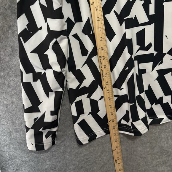 Nike Pro Combat Hyperwarm Dri Fit Max Mens Sz M Black White Fitted Compression - Picture 10 of 11